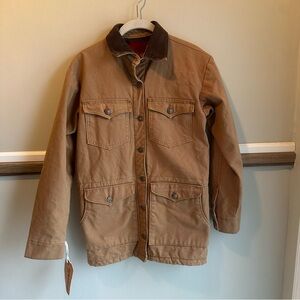 Schaefer Outfitter Fleece Lined Chore Barn Brush Jacket  FLAWED